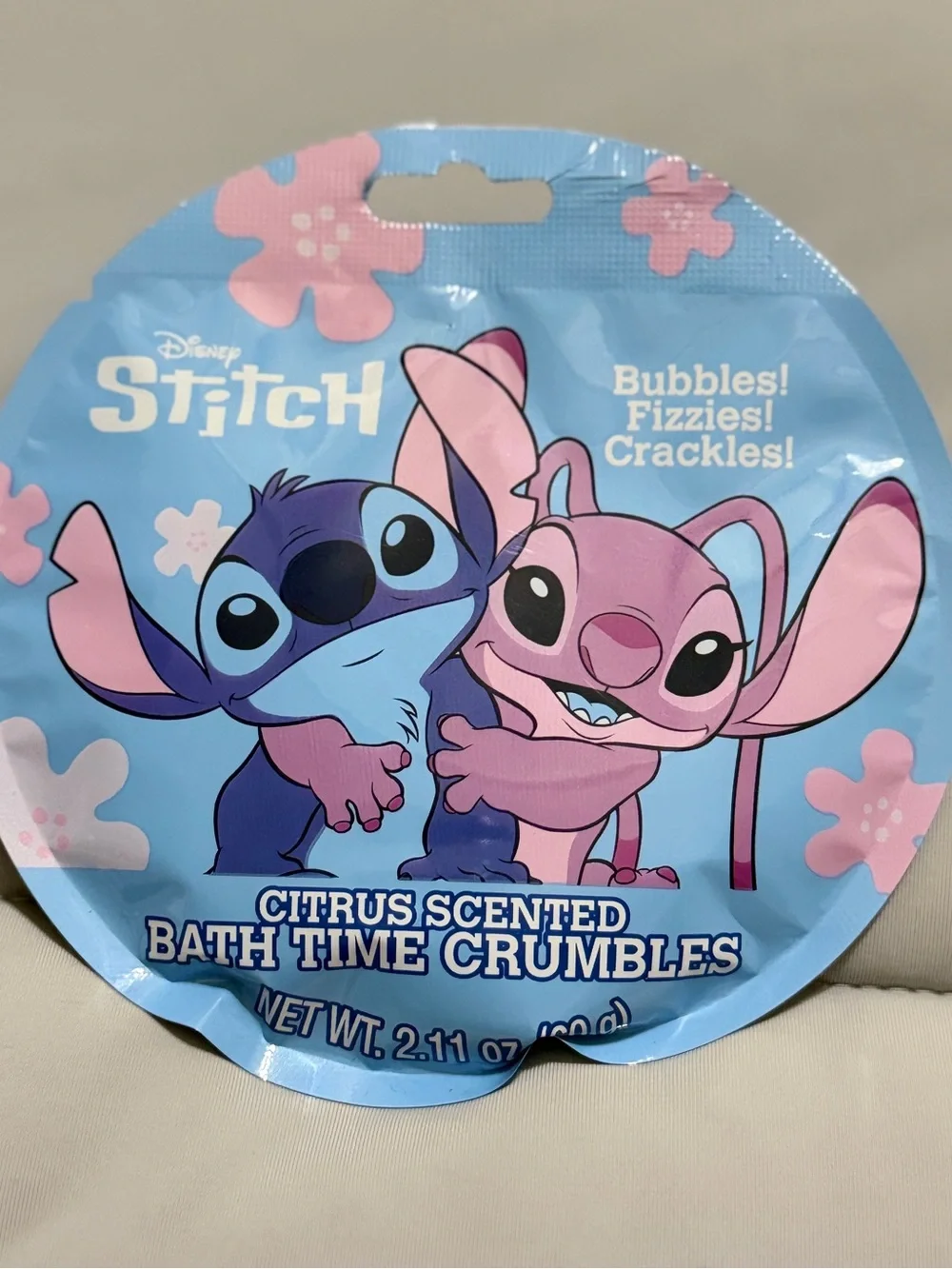 💜 Disney Stitch-Themed Bath Time Treats - 3 Pack Set